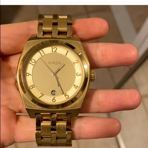 Nixon Gold Monopoly Watch